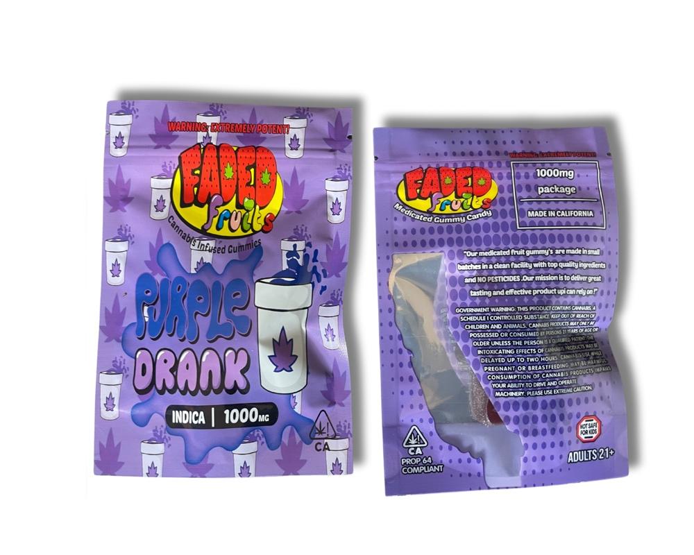 Purple Drank Medicated Gummies 1000Mg image