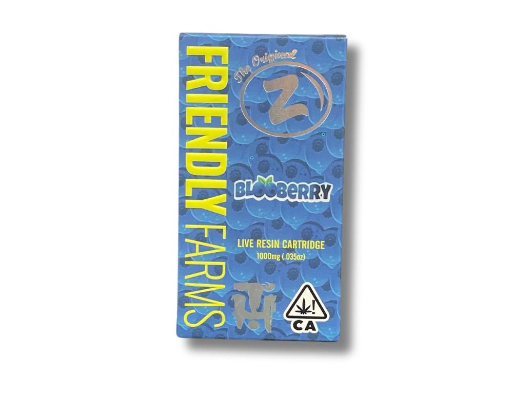 Blooberry Z Live Resin Cartridge 1000Mg image