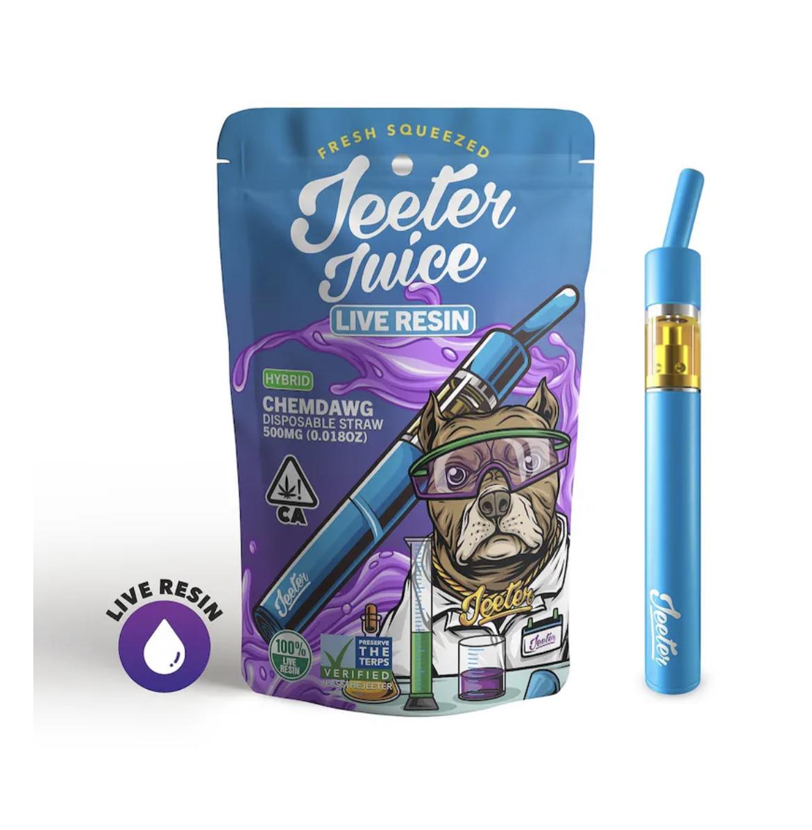Chemdawg Live Resin Disposable Straw image